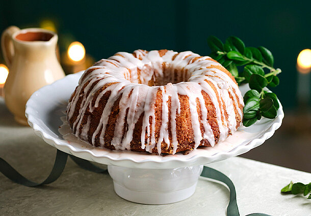 Mandel-Ricottakuchen mit Grapefruit