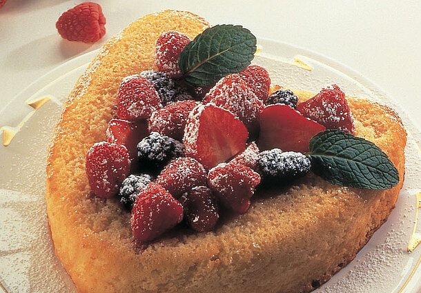 Savarin in Herzform (Rezept)