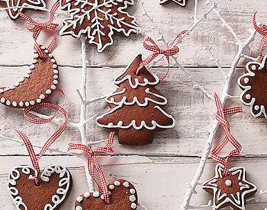 Lebkuchen-Baumschmuck