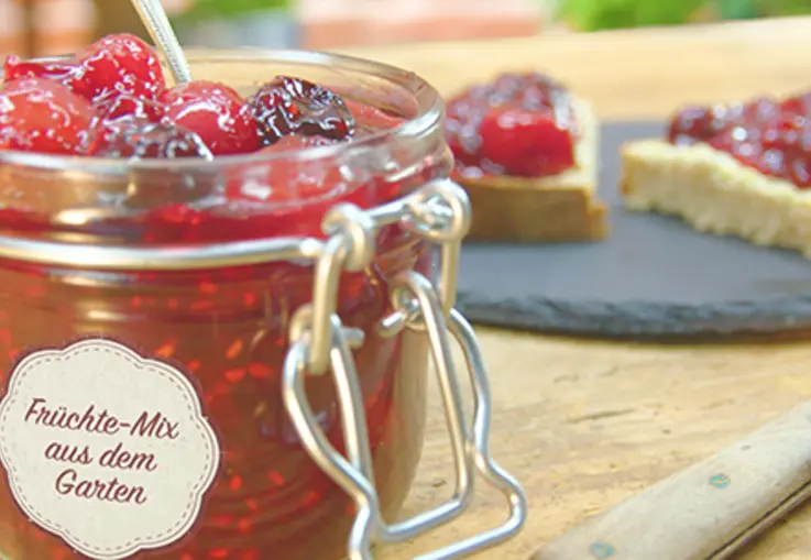 Bio-Früchte-Mix-Marmelade (Rezept)