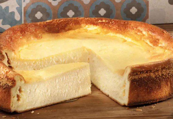 Quarkkuchen ohne Boden (Rezept)