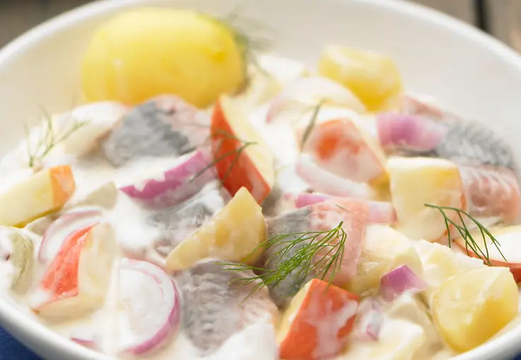 Norddeutscher Matjessalat (Rezept)
