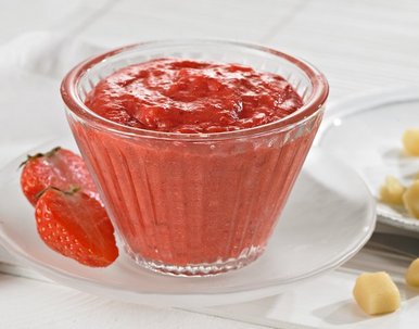Erdbeer-Marzipan-Fruchtaufstrich