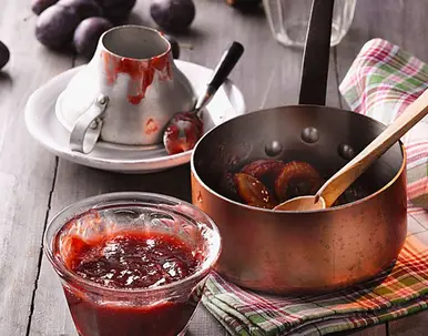 Zwetschgen-Konfitüre mit Balsamico
