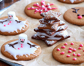 Weihnachts-Gewürzplätzchen