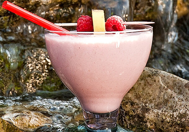 Himbeer-Bananen-Smoothie (Rezept)