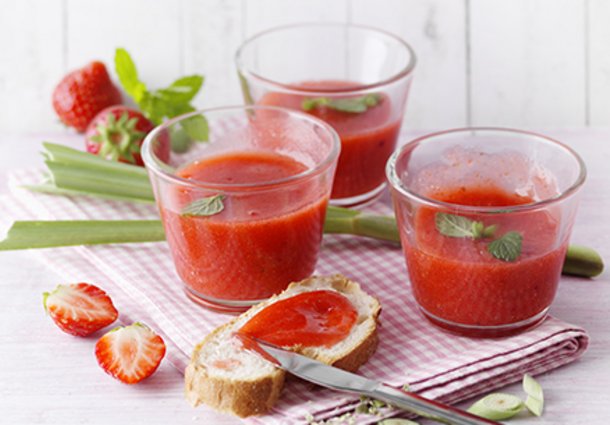 Erdbeer-Zitronengras-Fruchtaufstrich (Rezept)