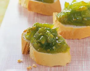 Grüne Tomaten-Konfitüre