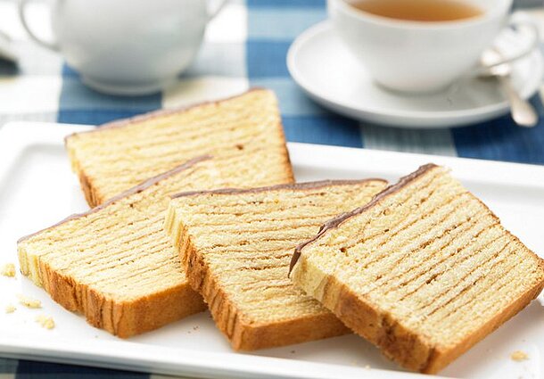 Baumkuchen in Kastenform (Rezept)