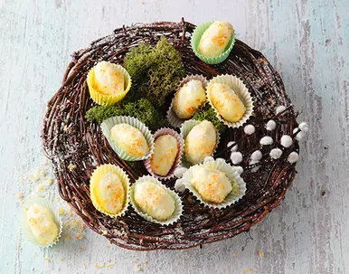 Orangen-Eierlikör-Trüffel
