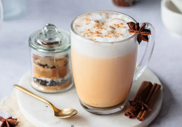 Winterliches Chai-Latte-Pulver