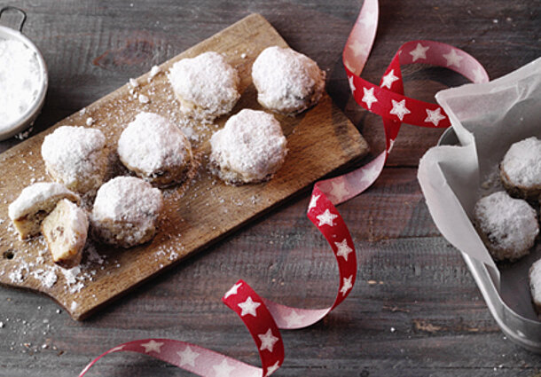 Mini-Marzipan-Stollen (Rezept)