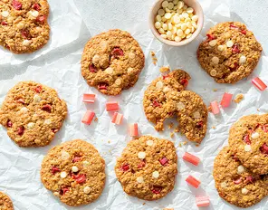 Rhabarbercookies