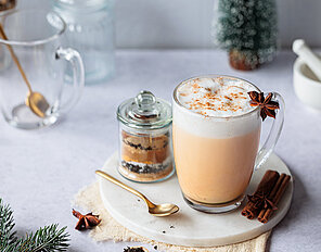 Winterliches Chai-Latte-Pulver