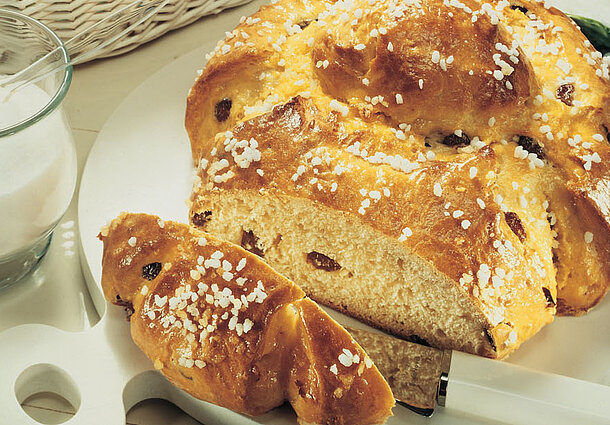 Hefekloben oder Apostelkuchen (Rezept)