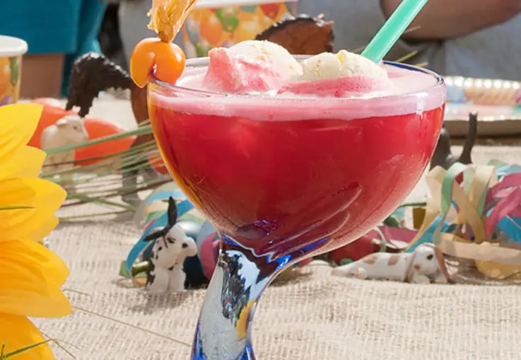 Eisbowle für Kinder (Rezept)