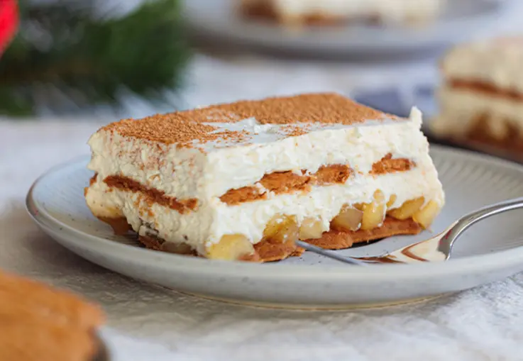 Bratapfel-Spekulatius-Tiramisu