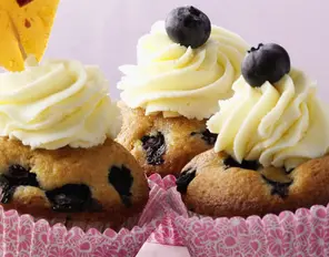 Heidelbeer-Cupcakes