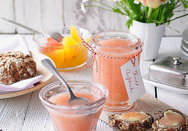 Grapefruit-Orangen-Fruchtaufstrich (Rezept)