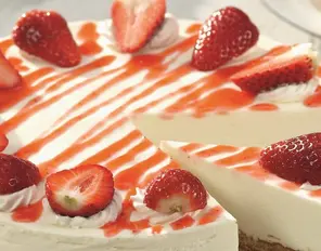 Erdbeer-Frischkäsetorte