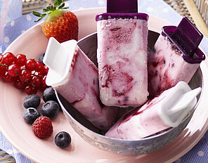 Rote Grütze-Eis