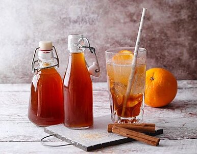 Orangen-Zimt-Sirup