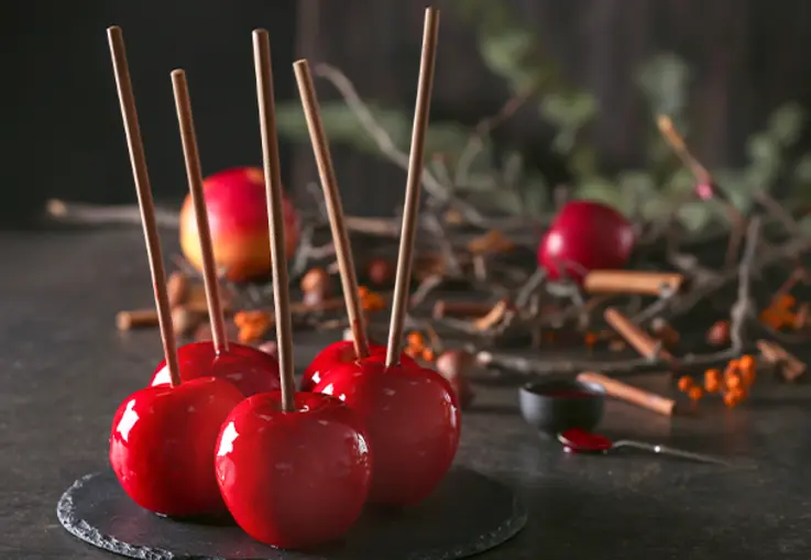 Kandierte Äpfel (Rezept)
