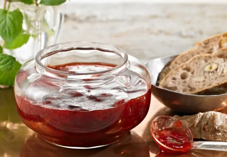 Erdbeer-Minze-Konfitüre (Rezept)