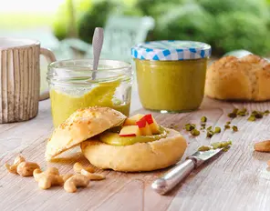 Cashew-Pistazien-Aufstrich