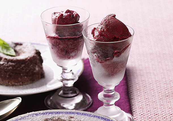 Holundersorbet (Rezept)