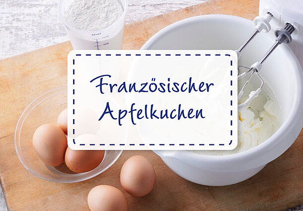 Französischer Apfelkuchen (Rezept)