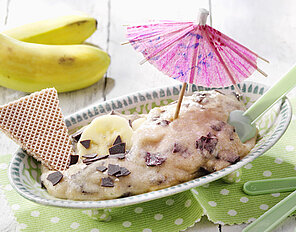 Banana Split-Fruchtaufstrich