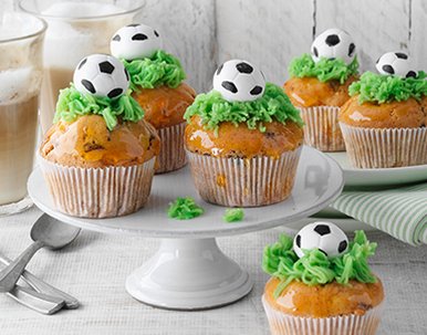 Fußball-Muffins