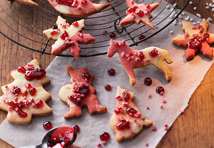 Bunte Marmorplätzchen 
