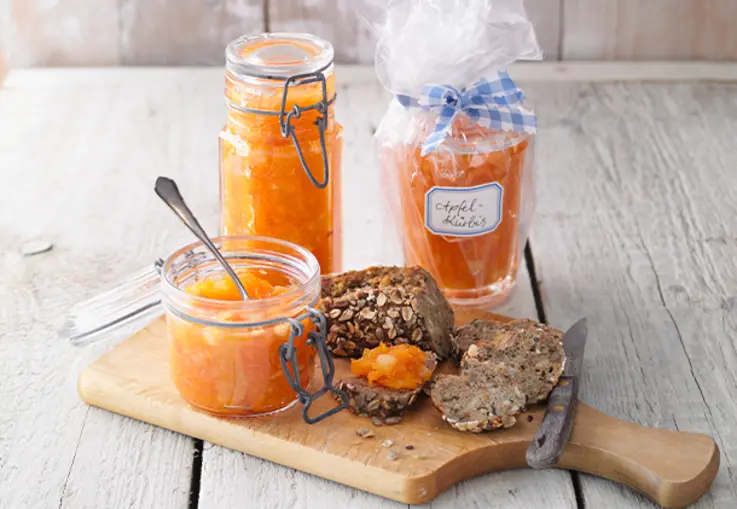 leichte Kürbis-Apfel-Konfitüre (Rezept)