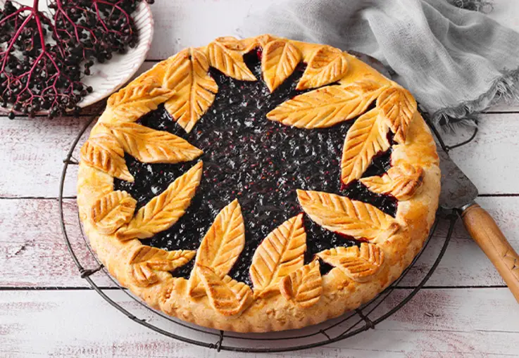 Holunderbeer-Pie