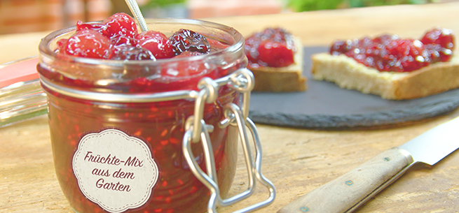 Bio-Früchte-Mix-Marmelade - SweetFamily von Nordzucker